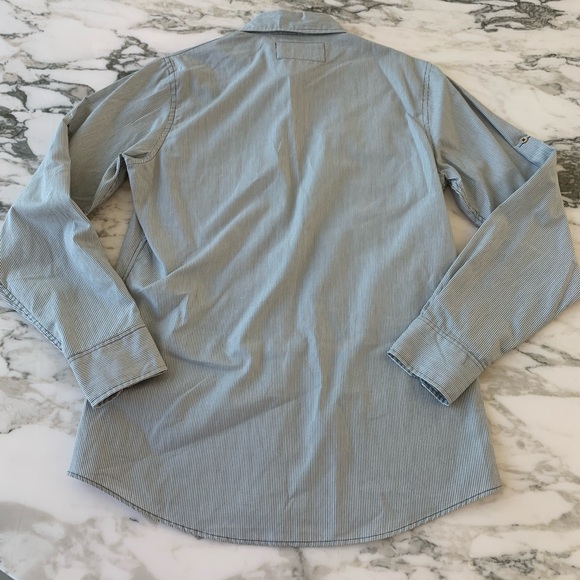 Modern Amusement Striped Button Up Shirt - Picture 2 of 7